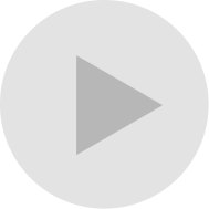 Play button on a circular background