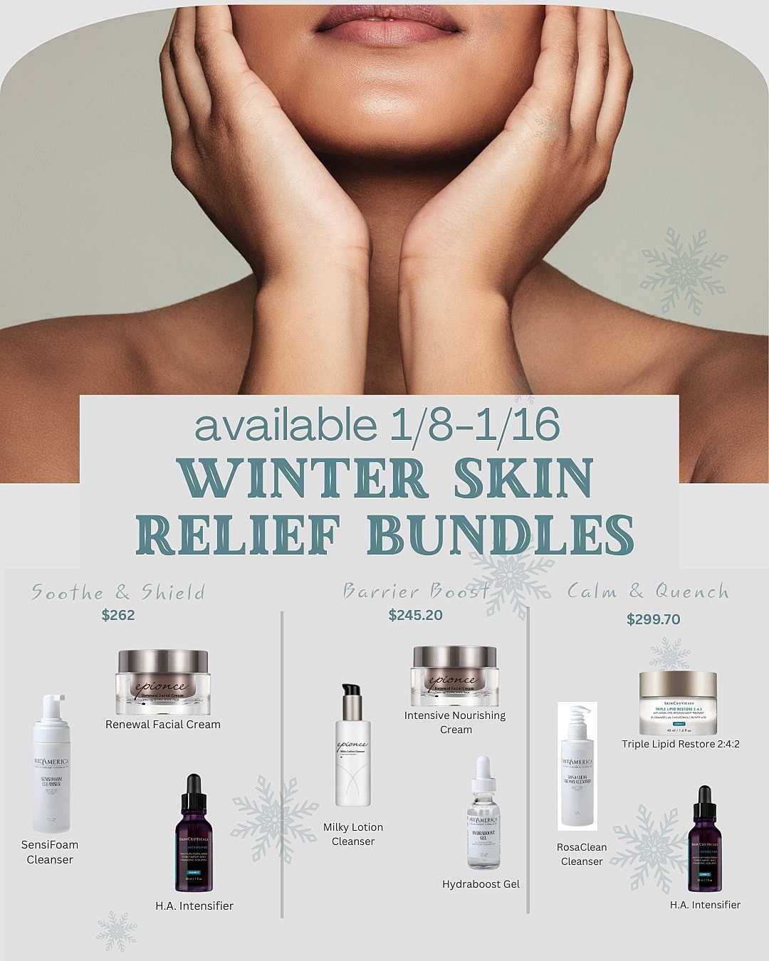 Teachers 15% off skincare sale